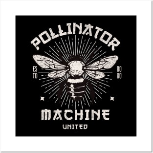 Bee Vintage Classic Save The Bees Pollinator Machine United Posters and Art